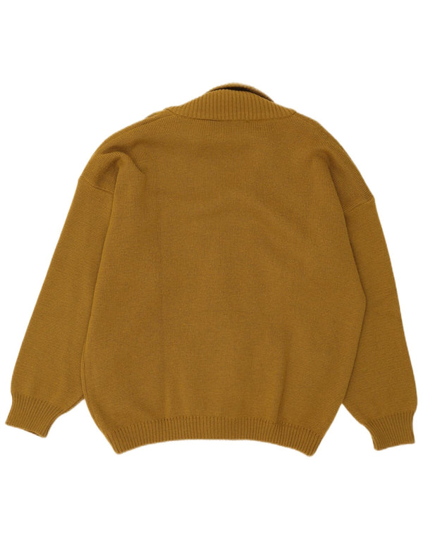 Ανδρικό πουλόβερ ζακέτα Marc Gibaldi IT 50 Medium Khaki