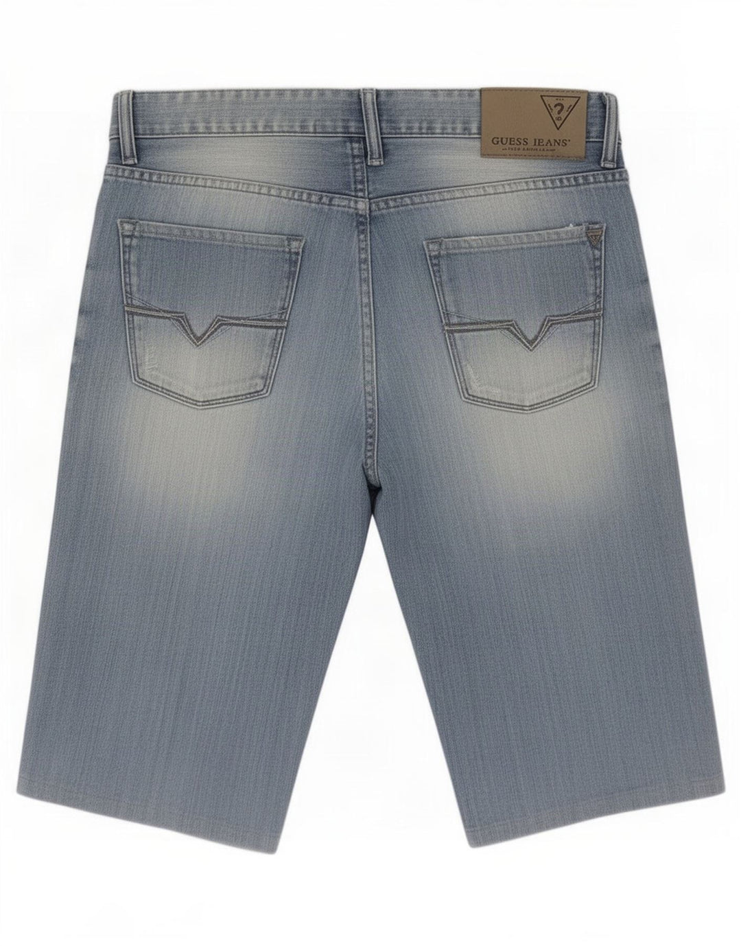 Ανδρικό τζιν σορτς Guess Slim Medium W31 Μπλε βαμβακερό