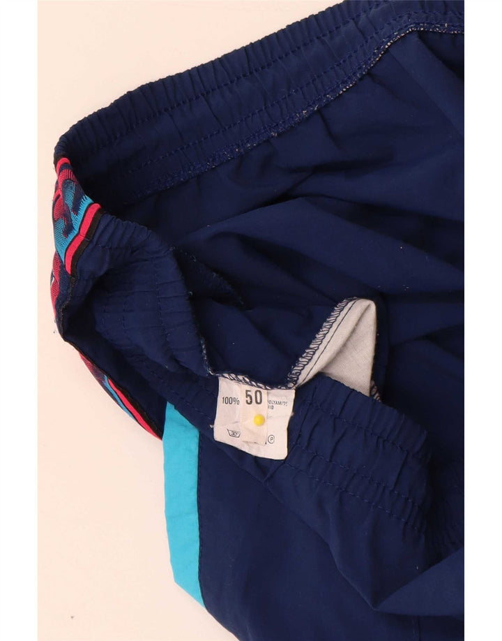 Ανδρική φόρμα γυμναστικής γραφικής Asics IT 50 Medium Navy Blue Colorblock