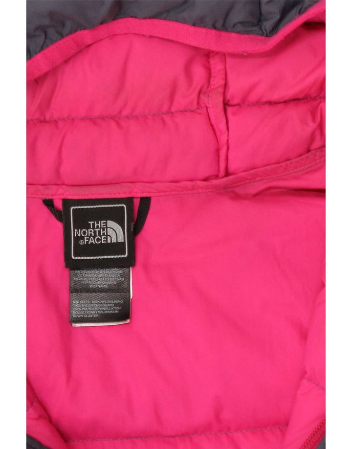 The North Face γυναικείο μπουφάν με κουκούλα με επένδυση UK 16 Large Grey Nylon