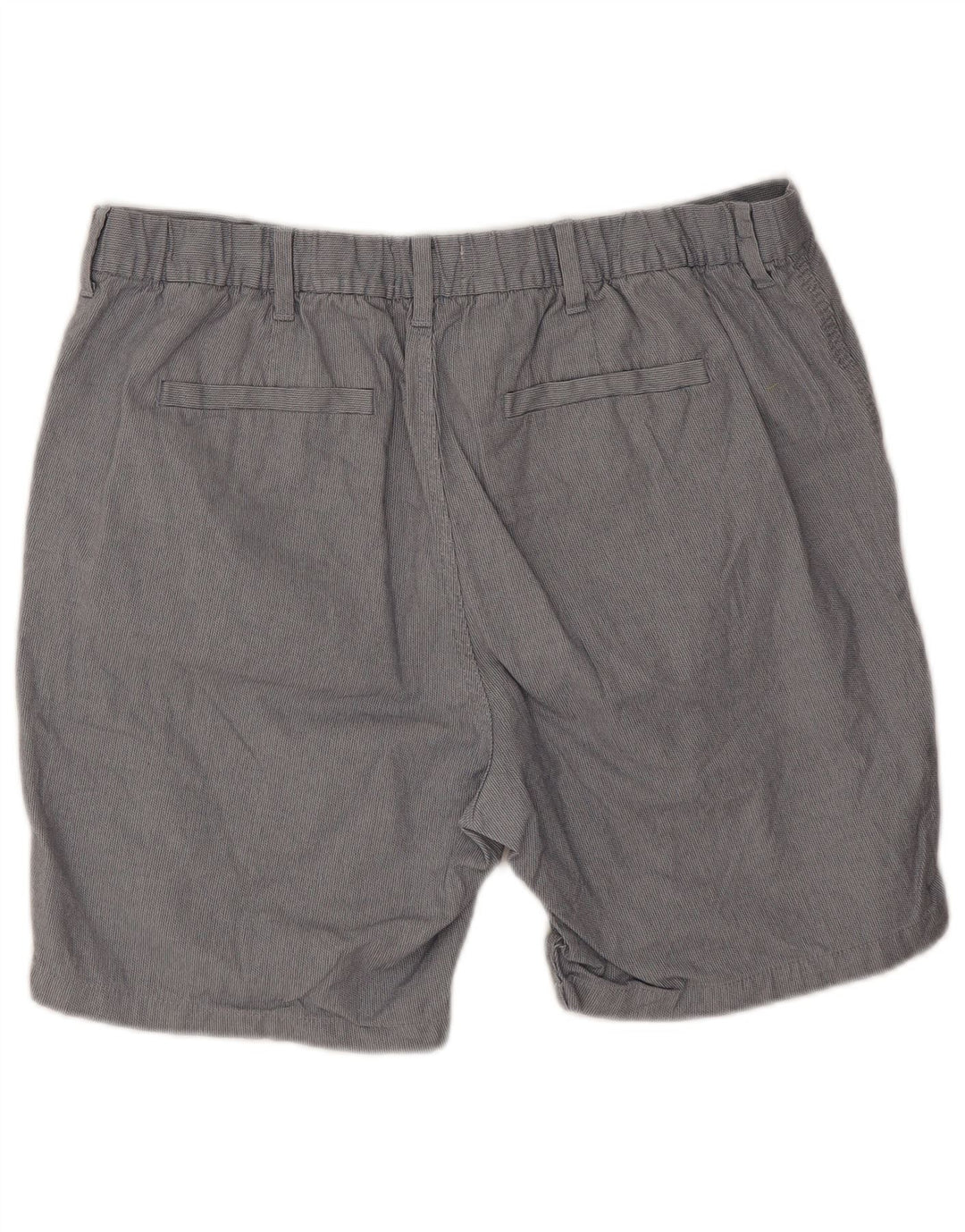 MARKS & SPENCER Ανδρικό σορτς Chino με κανονική εφαρμογή W38 XL Γκρι πολυεστέρας