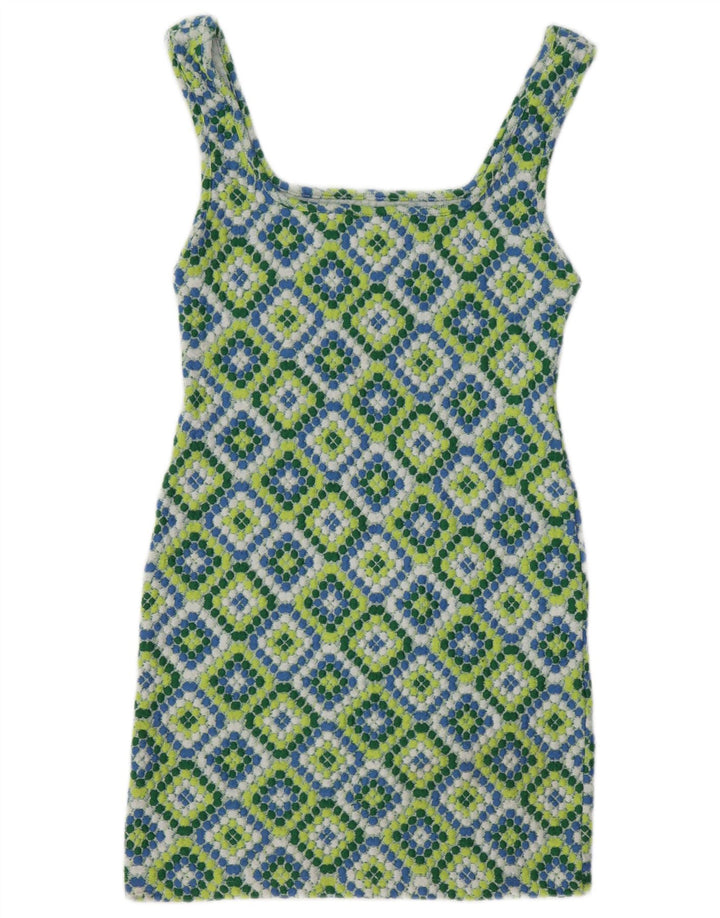 Topshop Γυναικείο Sundress UK 12 Medium Πολύχρωμο Ikat Polyester