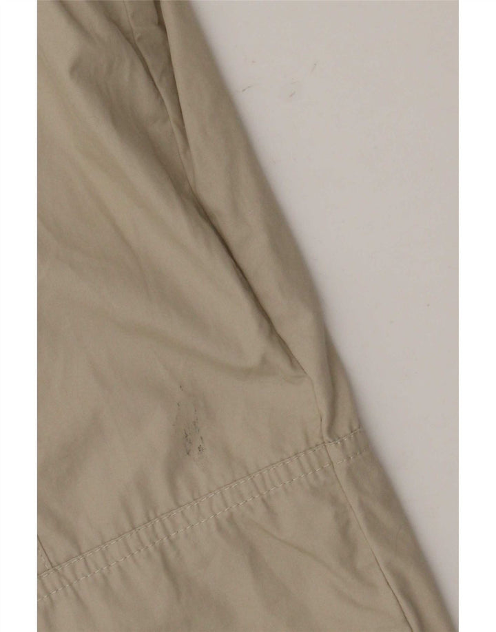 Marks & Spencer Womens Utility Jacket UK 16 Large Beige Cotton