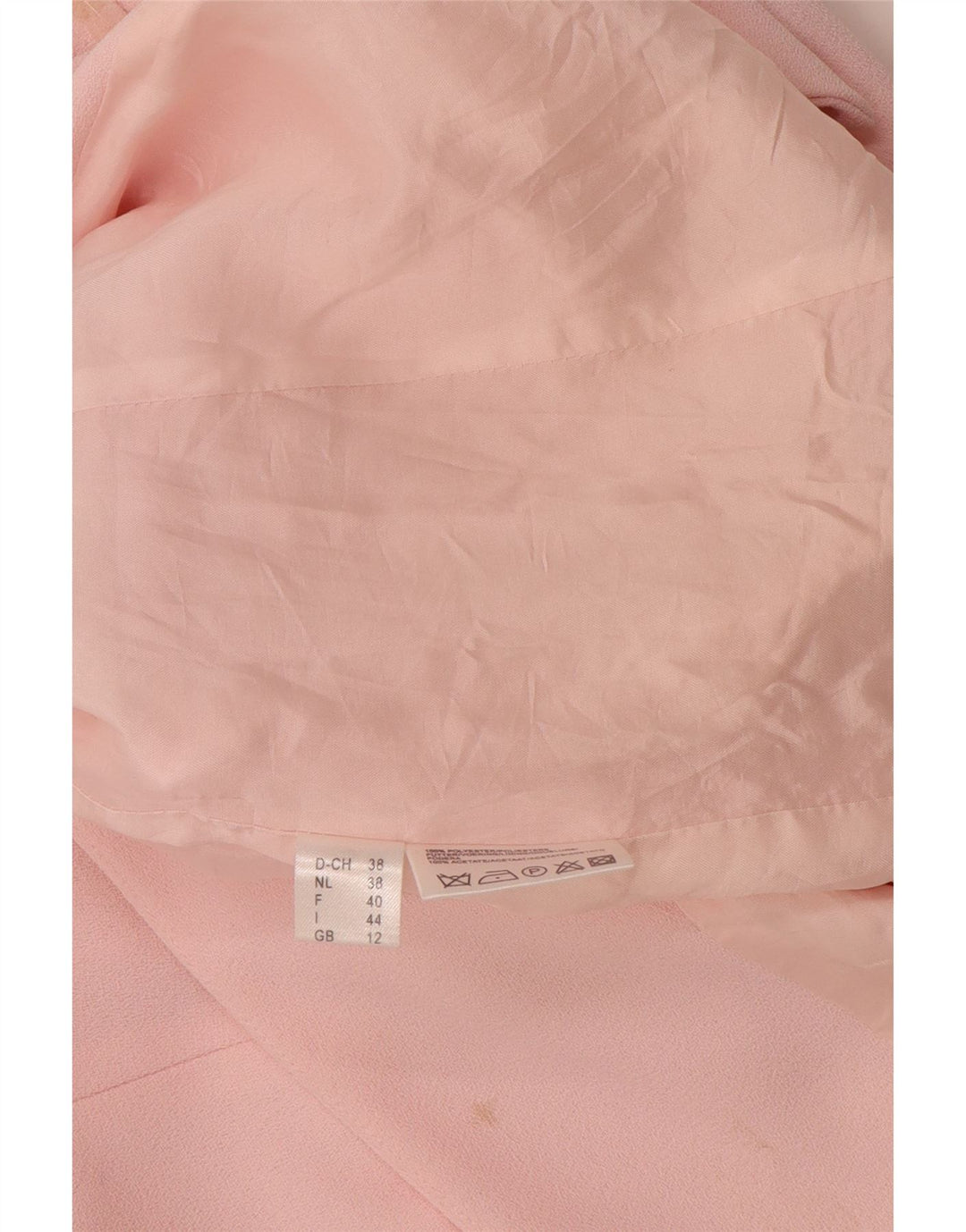 TOGETHER Γυναικείο σακάκι σακάκι με 1 κουμπί UK 12 μεσαίο ροζ πολυεστέρας