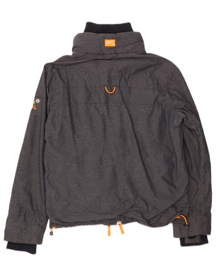 Ανδρικό μπουφάν Windbreaker Superdry UK 42 XL Grey Nylon