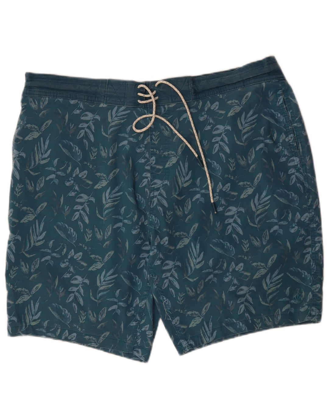 FAT FACE Ανδρικό σορτς κολύμβησης XL μπλε φλοράλ πολυεστέρας