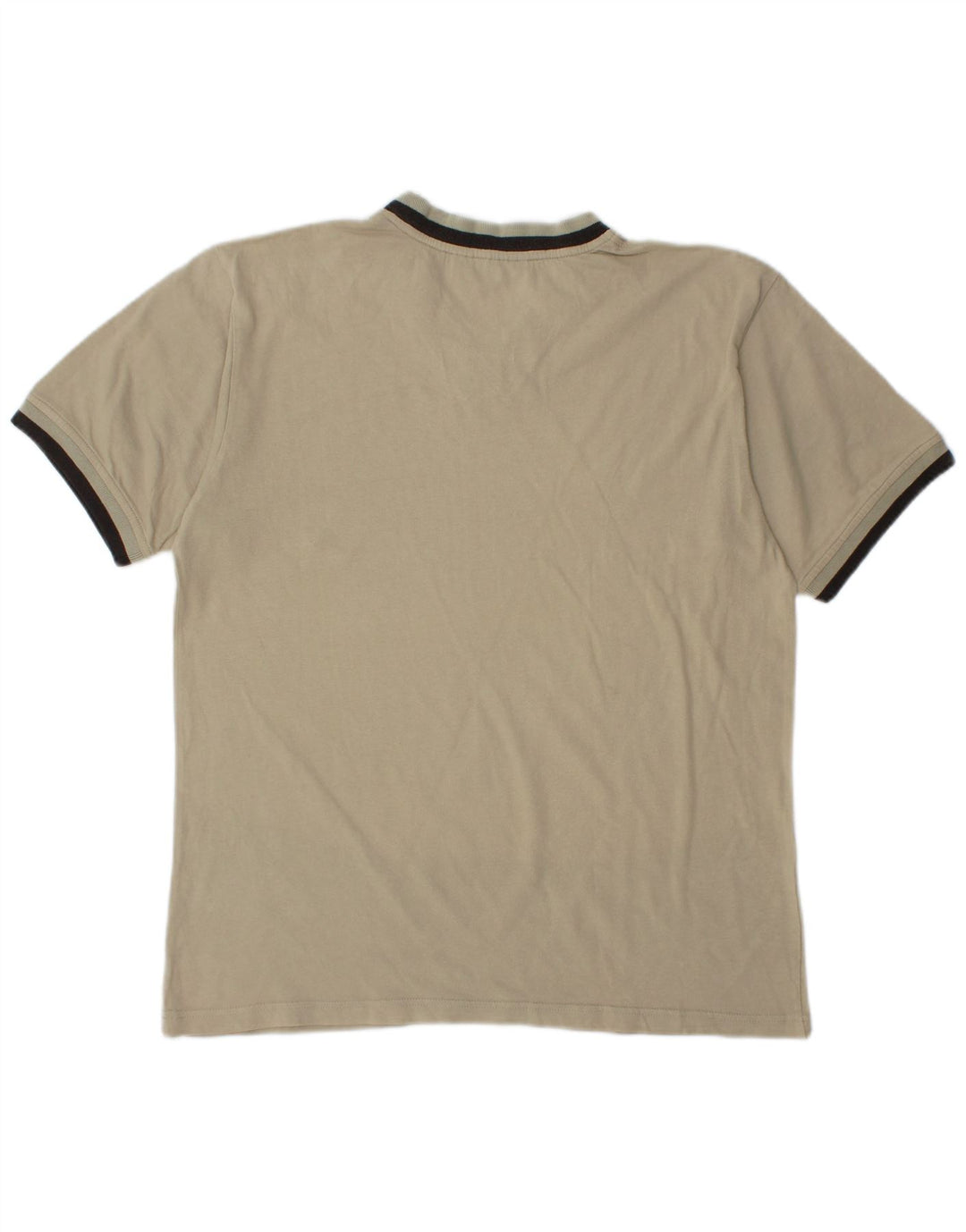 FILA Ανδρικό T-Shirt Top Μικρό Μπεζ βαμβακερό