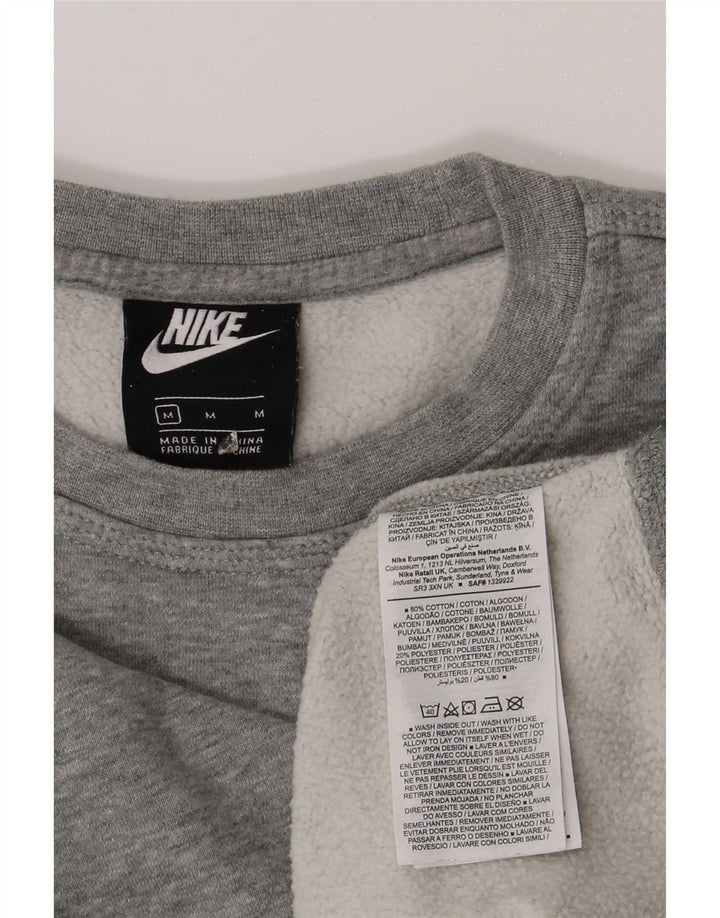 Ανδρικό φούτερ Nike Jumper, βαμβακερό μεσαίο γκρι
