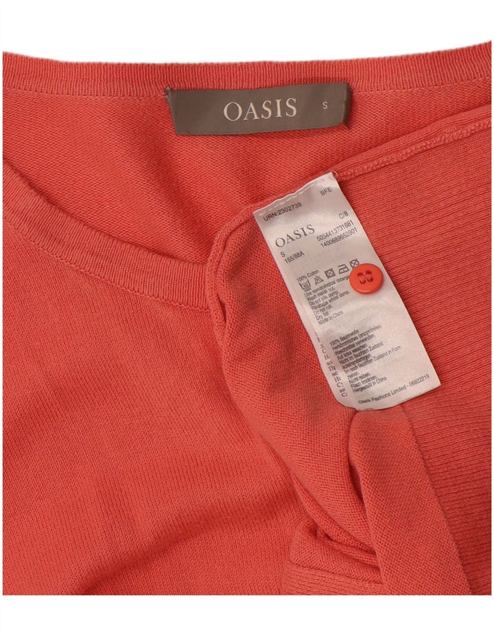 Γυναικεία ζακέτα Oasis UK 10 Small Pink Cotton