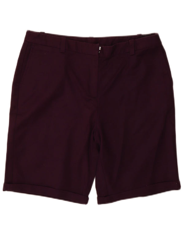 Crew Clothing Γυναικείο σορτς Chino UK 12 Medium W30 Βαμβακερό μπορντό