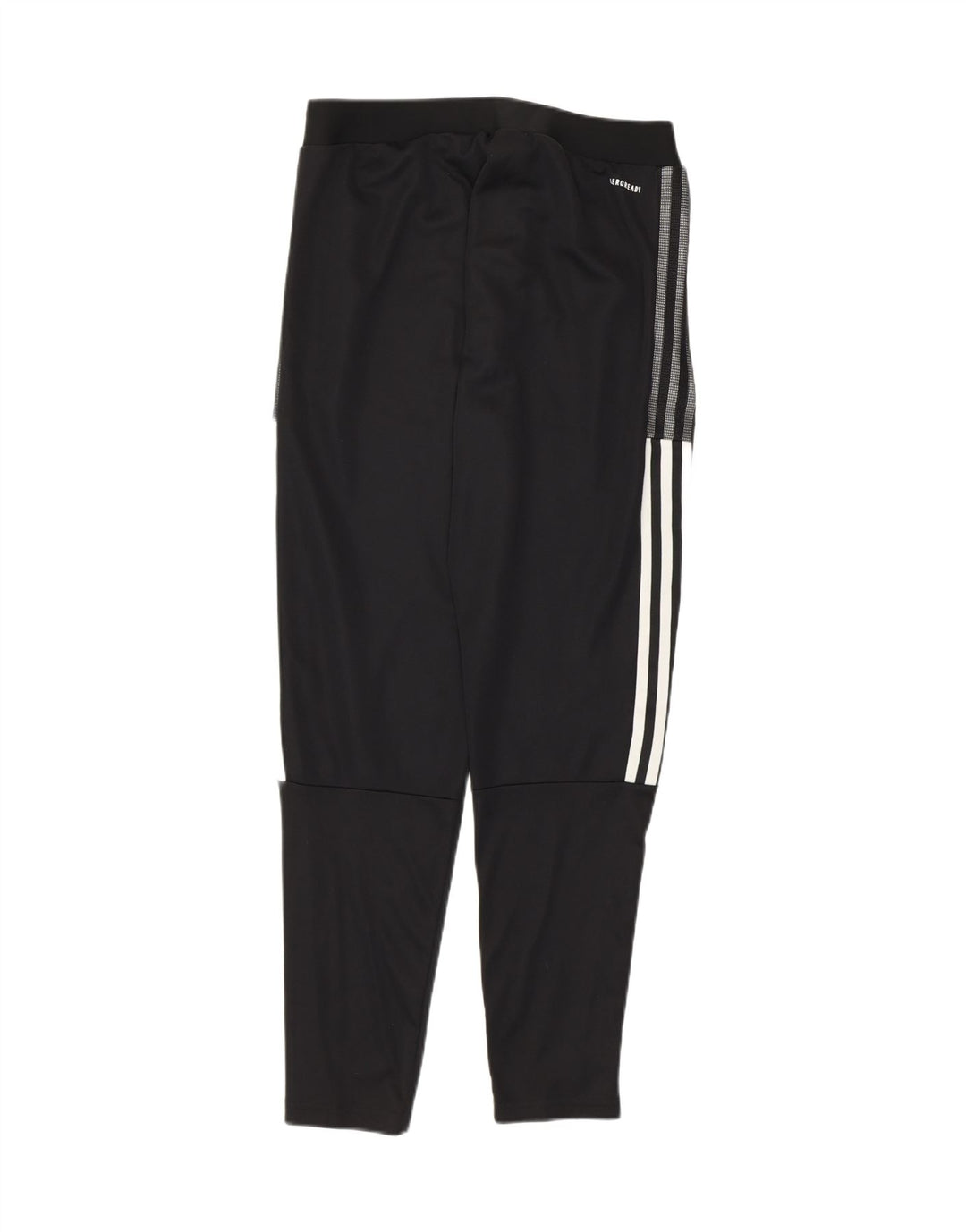 ADIDAS Womens Aeroready Tracksuit Trousers UK 14 Medium  Black Polyester Vintage Adidas and Second-Hand Adidas from Messina Hembry 