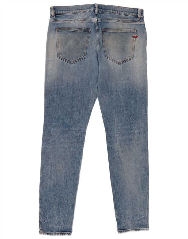 Diesel Γυναικείο Slim Jeans W33 L32 Μπλε βαμβακερό