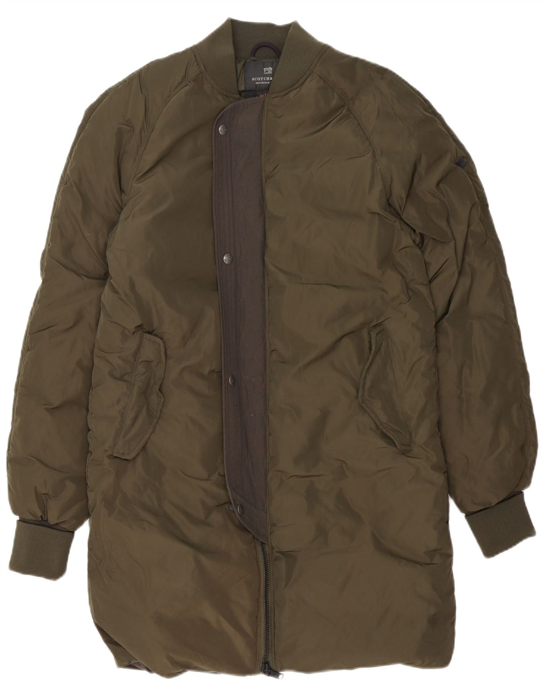 Γυναικείο παλτό Scotch & Soda UK 38 Medium Green