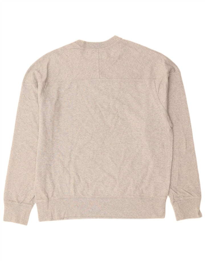 J. CREW Ανδρικό Φούτερ Jumper Μεσαίο Γκρι Βαμβακερό