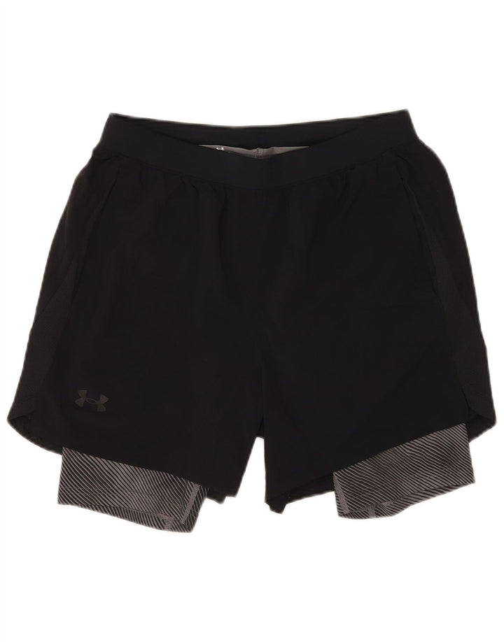 Under Armour Ανδρικό γραφικό αθλητικό σορτς μεγάλο μαύρο
