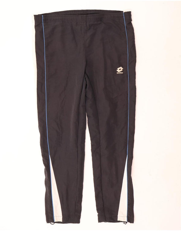 Lotto Mens Tracksuit Trousers UK 38/40 Medium Navy Blue Colourblock