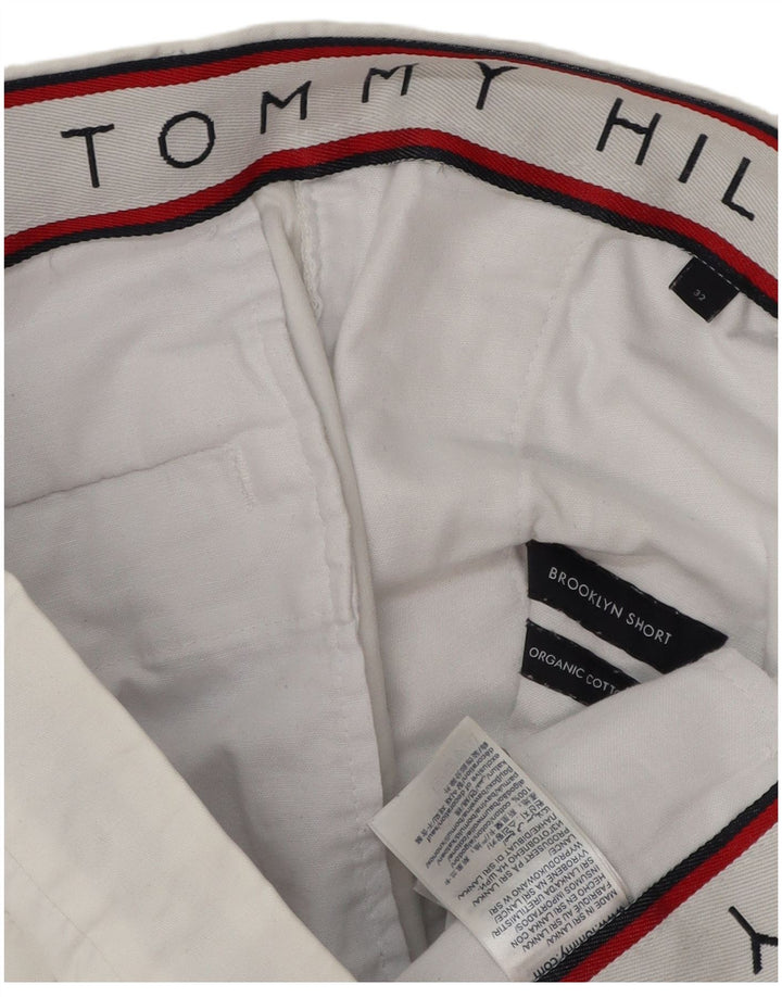 Tommy Hilfiger Ανδρικό σορτς Chino Brooklyn W32 Μεσαίο λευκό βαμβακερό