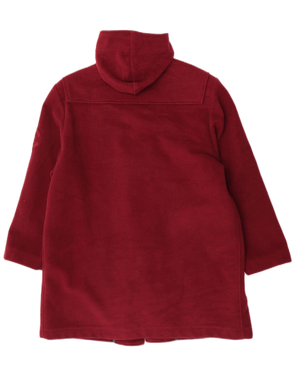Marina Yachting Ανδρικό με κουκούλα Loose Fit Duffle Coat IT 48 Medium Maroon Wool
