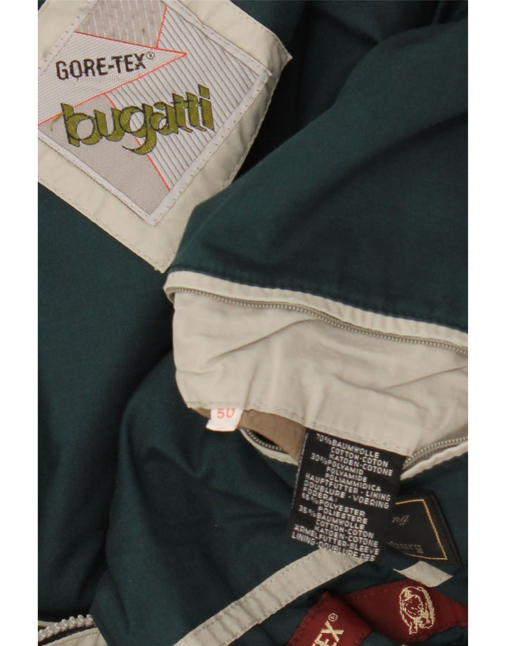 BUGATTI Ανδρικό παλτό Gore-Tex Windbreaker IT 50 μεγάλο γκρι βαμβακερό