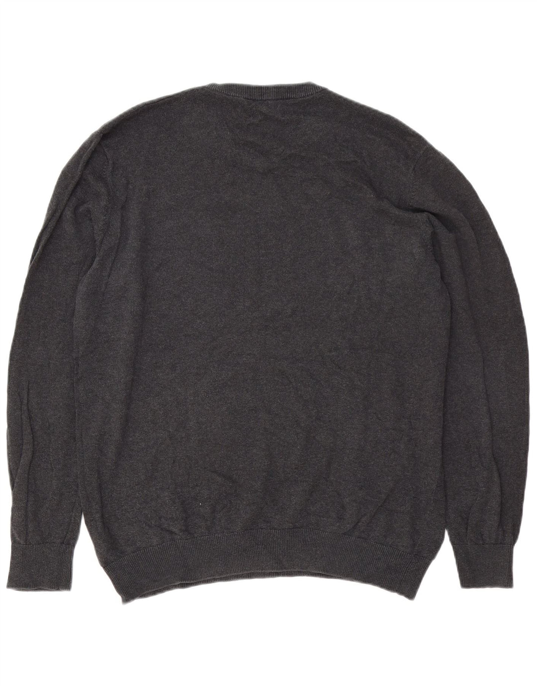 Ανδρικό πουλόβερ Jack & Jones με V λαιμόκοψη XL Γκρι βαμβακερό
