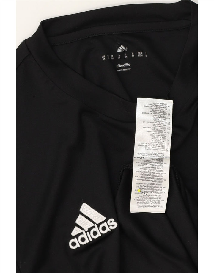 Ανδρικό T-Shirt Climalite Adidas Top Medium Black Polyester