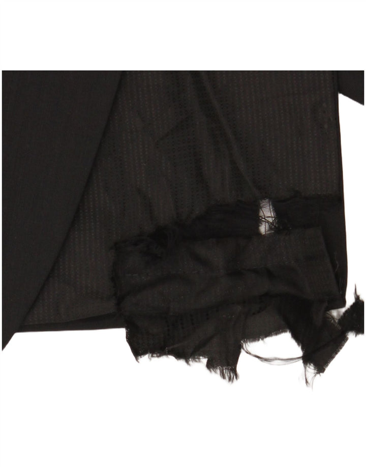 Hugo Boss Ανδρικό σακάκι μπλέιζερ με 2 κουμπιά EU 46 Small Black Wool