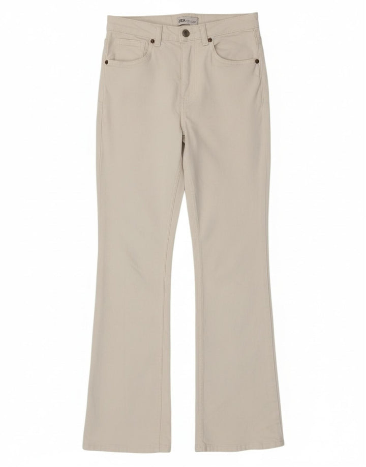 Zara Γυναικείο Τζιν EU 36 XS W26 L32 Λευκό