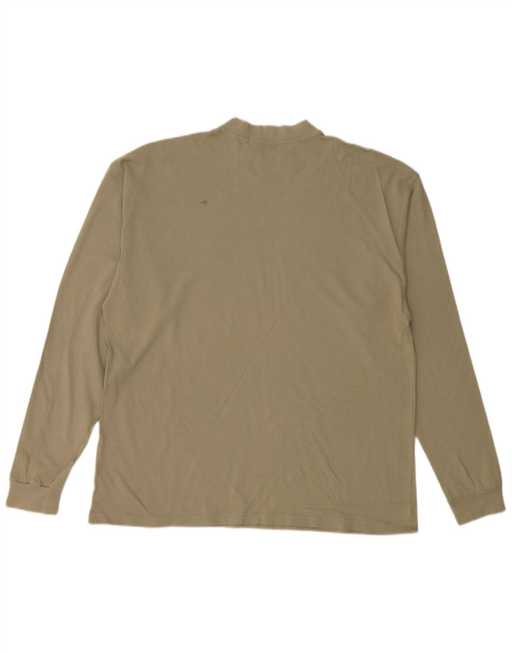 SERGIO TACCHINI Ανδρικό τοπ μακρυμάνικο μεγάλο βαμβακερό χακί