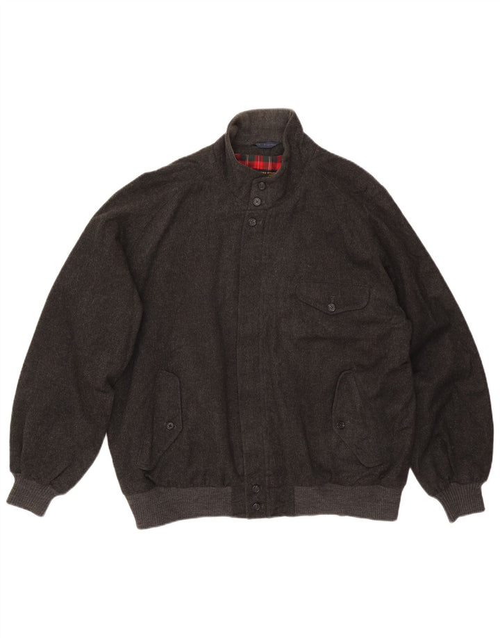 Brooks Brothers Ανδρικό μπουφάν UK 44 2XL Γκρι μαλλί