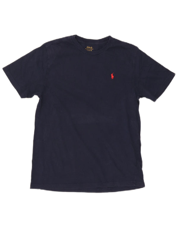 Μπλουζάκι Polo Ralph Lauren Boys Top 14-15 ετών μεγάλο Navy Blue από βαμβάκι