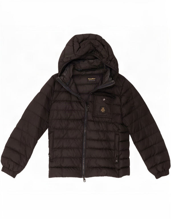 Refrigiwear Boys Hooded Jacket 10-11 Years Black Polyamide