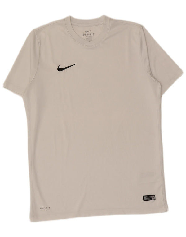 Ανδρικό T-shirt Nike Dri Fit Top Large White Polyester
