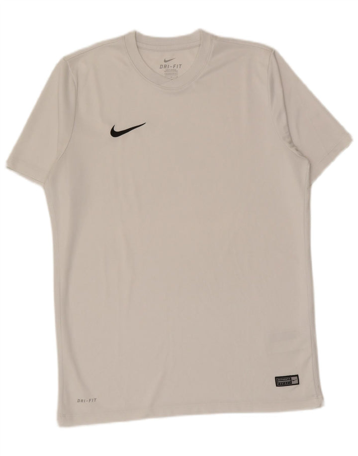 Ανδρικό T-shirt Nike Dri Fit Top Large White Polyester