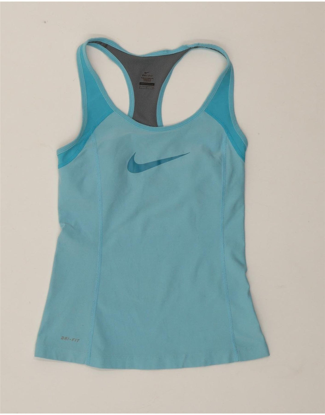 Γυναικείο γραφικό γιλέκο Nike Top UK 8 Small Blue Colourblock