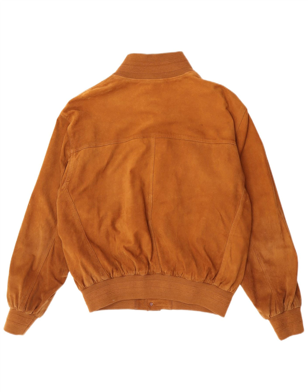 Essebi Ανδρικό Suede Bomber Jacket EU 50 Large Beige Leather
