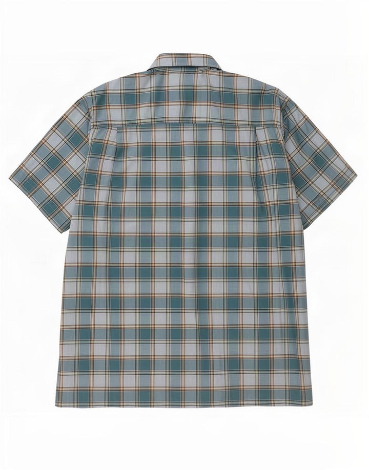 Ανδρικό κοντομάνικο πουκάμισο Nautica XL Blue Check Cotton