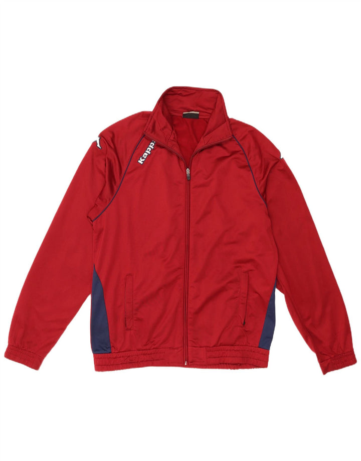 Ανδρική φόρμα γραφικής φόρμας Kappa Top Jacket Large Burgundy Colourblock