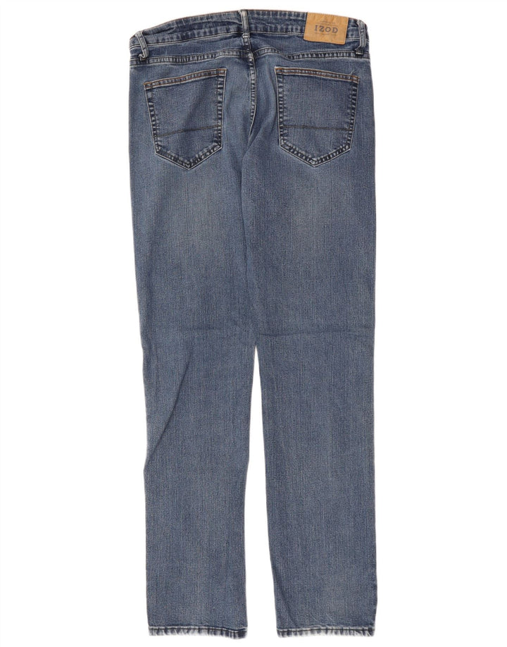 Ανδρικό τζιν IZOD Comfort Stretch ίσιο W34 L34 Μπλε βαμβακερό