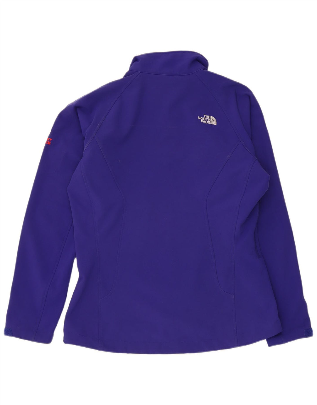The North Face Γυναικείο Windbreaker Jacket UK 14 Medium Navy Blue Polyester