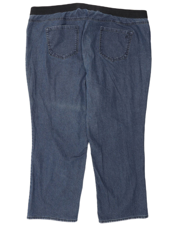 Marks & Spencer Γυναικείο αυτόγραφο Jegging Jeans UK 26 5XL W48 L28 Blue
