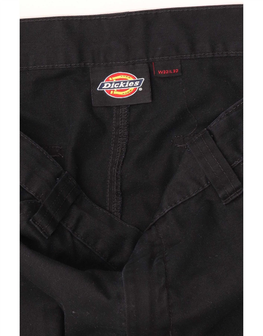 Ανδρικό ίσιο παντελόνι Cargo Dickies W32 L32 Μαύρο