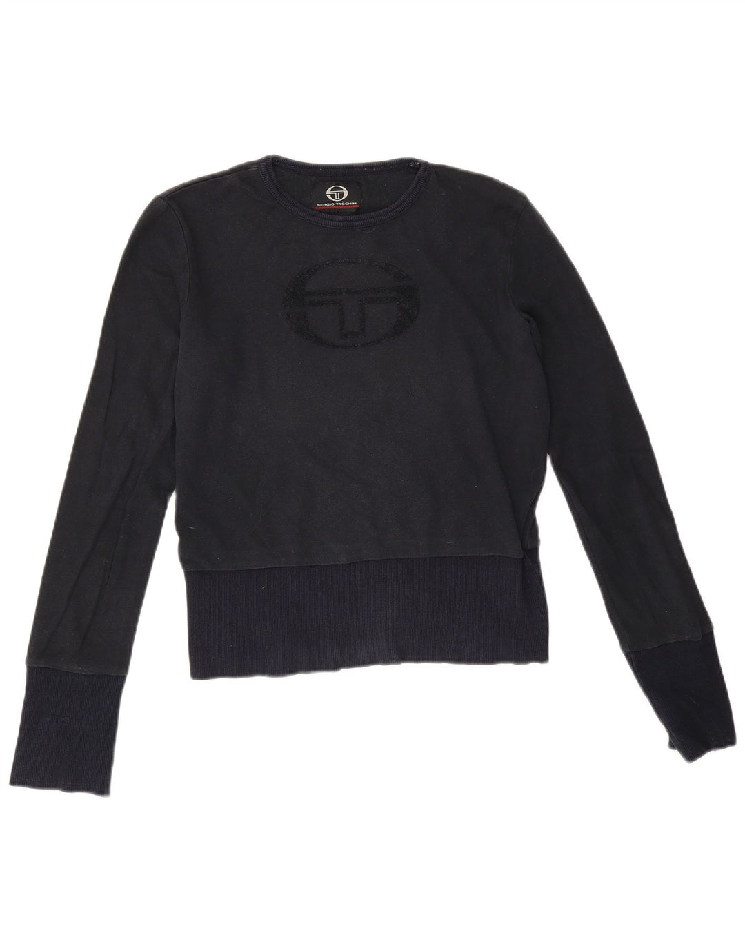 Sergio Tacchini Γυναικείο τοπ με γραφικό μακρυμάνικο 12 μεσαίο μπλε ναυτικό
