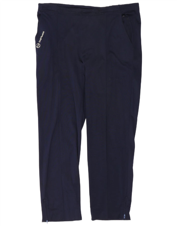 Ανδρική αθλητική φόρμα Sergio Tacchini Παντελόνι IT 52 XL Navy Blue Polyamide