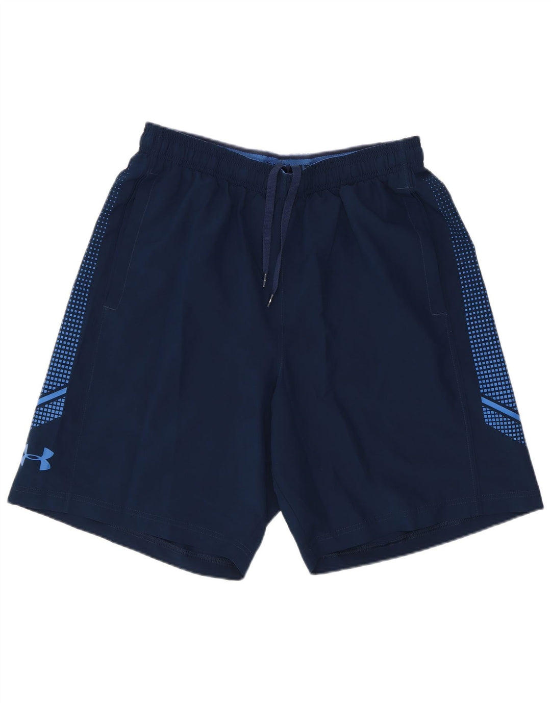 Ανδρικό γραφικό, χαλαρό αθλητικό σορτς Under Armour, μεσαίο μπλε ναυτικό