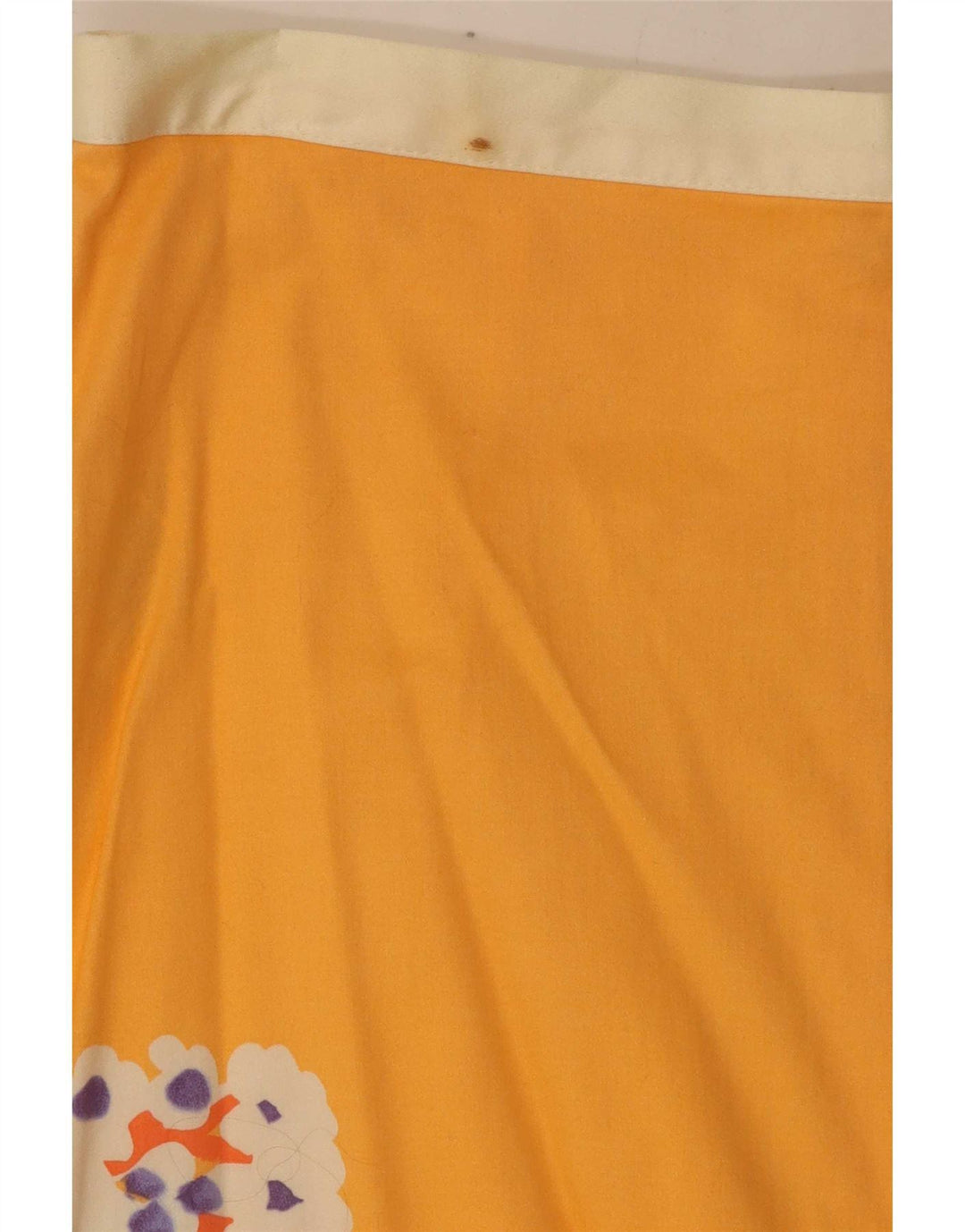 Γυναικεία Pencil Φούστα Benetton W28 Μεσαίο κίτρινο Floral