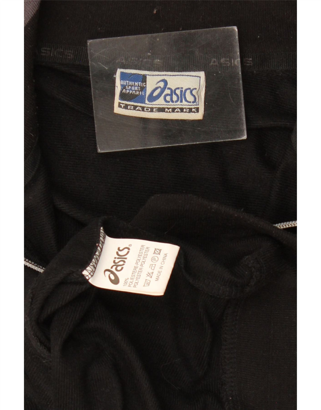 Γυναικεία αθλητική φόρμα Asics Top Jacket UK 14 Medium Black Polyester