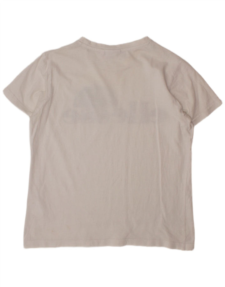 Γραφικό T-Shirt για αγόρι ELLESSE Top 11-12 ετών Λευκό