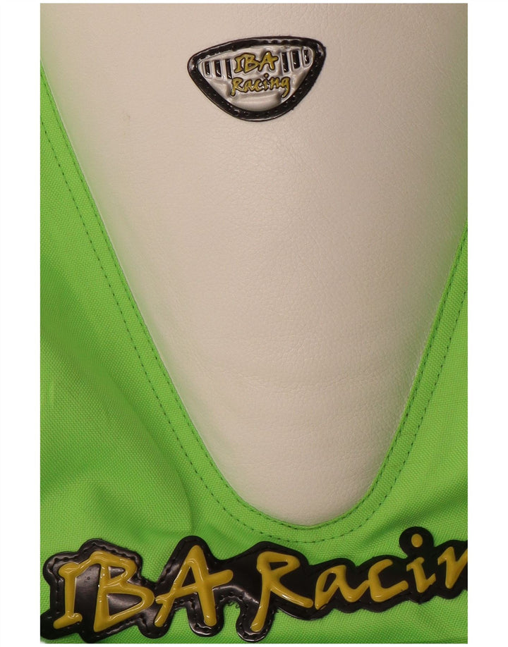 Γραφική φόρμα μοτοσικλέτας VINTAGE για αγόρια 6-7 ετών Small Green Colourblock