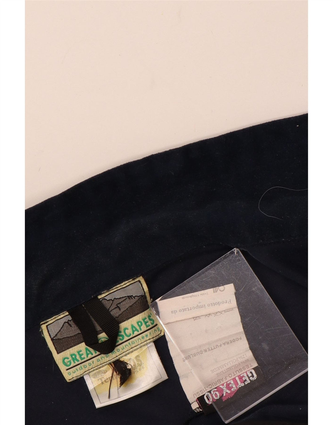 GREAT ESCAPES Ανδρικό Fleece Jacket UK 42 XL Navy Blue Polyester