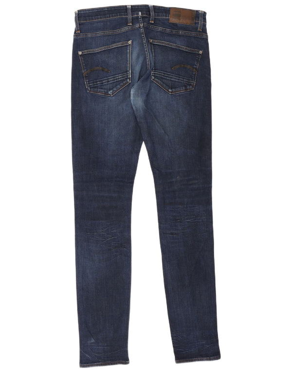 Ανδρικά G-Star Revend Skinny Jeans W34 L36 Blue Cotton